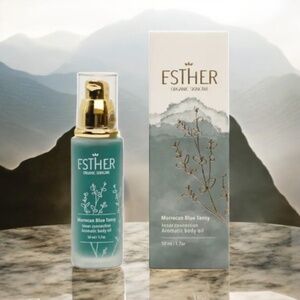 Esther Organic Skincare "Moroccan Blue Tansy" Inner Connection Aromatic Body Oil